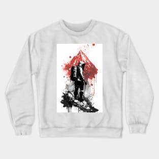 Inky Climber Hiking Everest Crewneck Sweatshirt